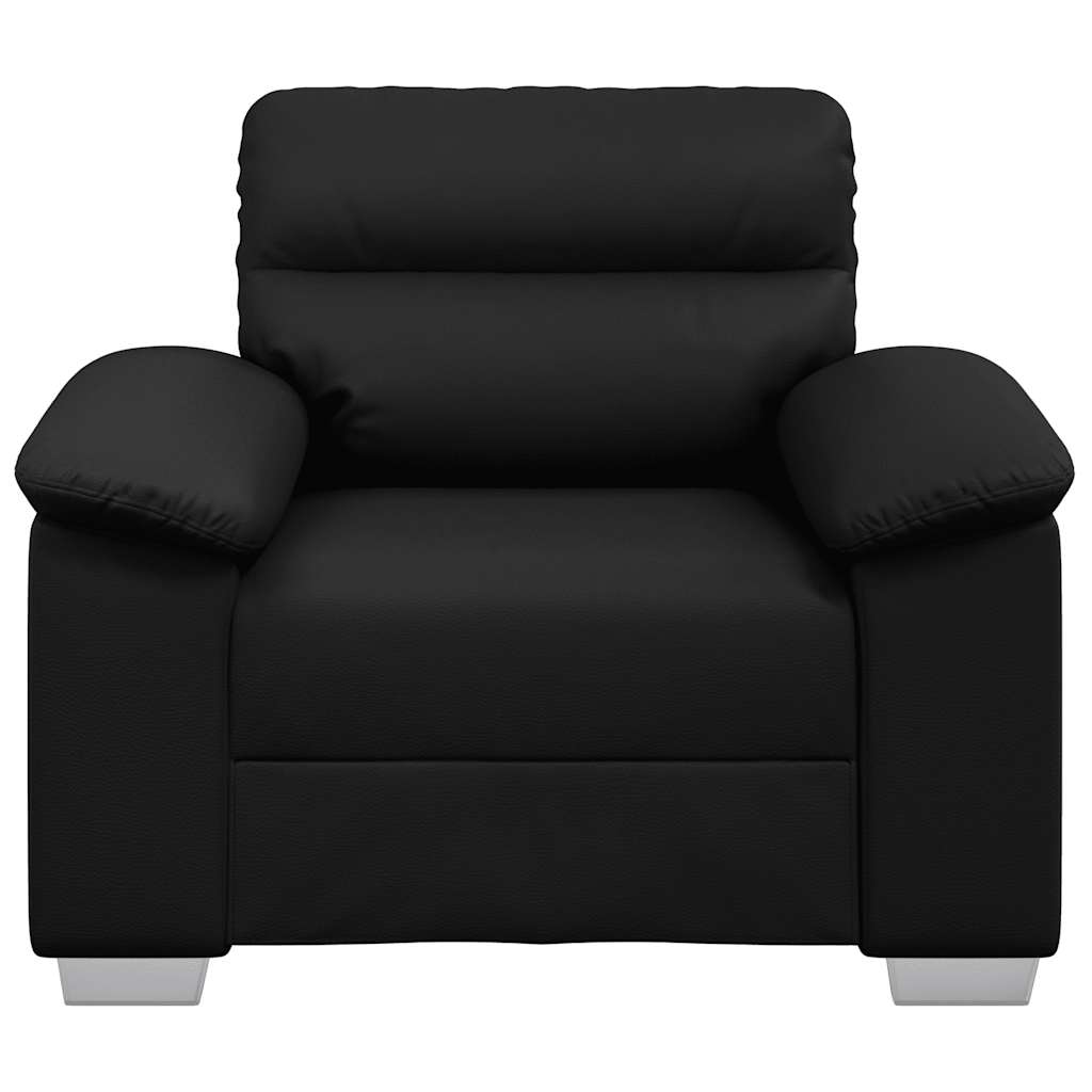 Sofa fotelja crna 100x81x84 cm umjetna koža