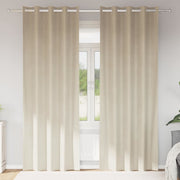 Zavjese za zamračivanje 2 pcs Krema 140 x 225 cm Baršun