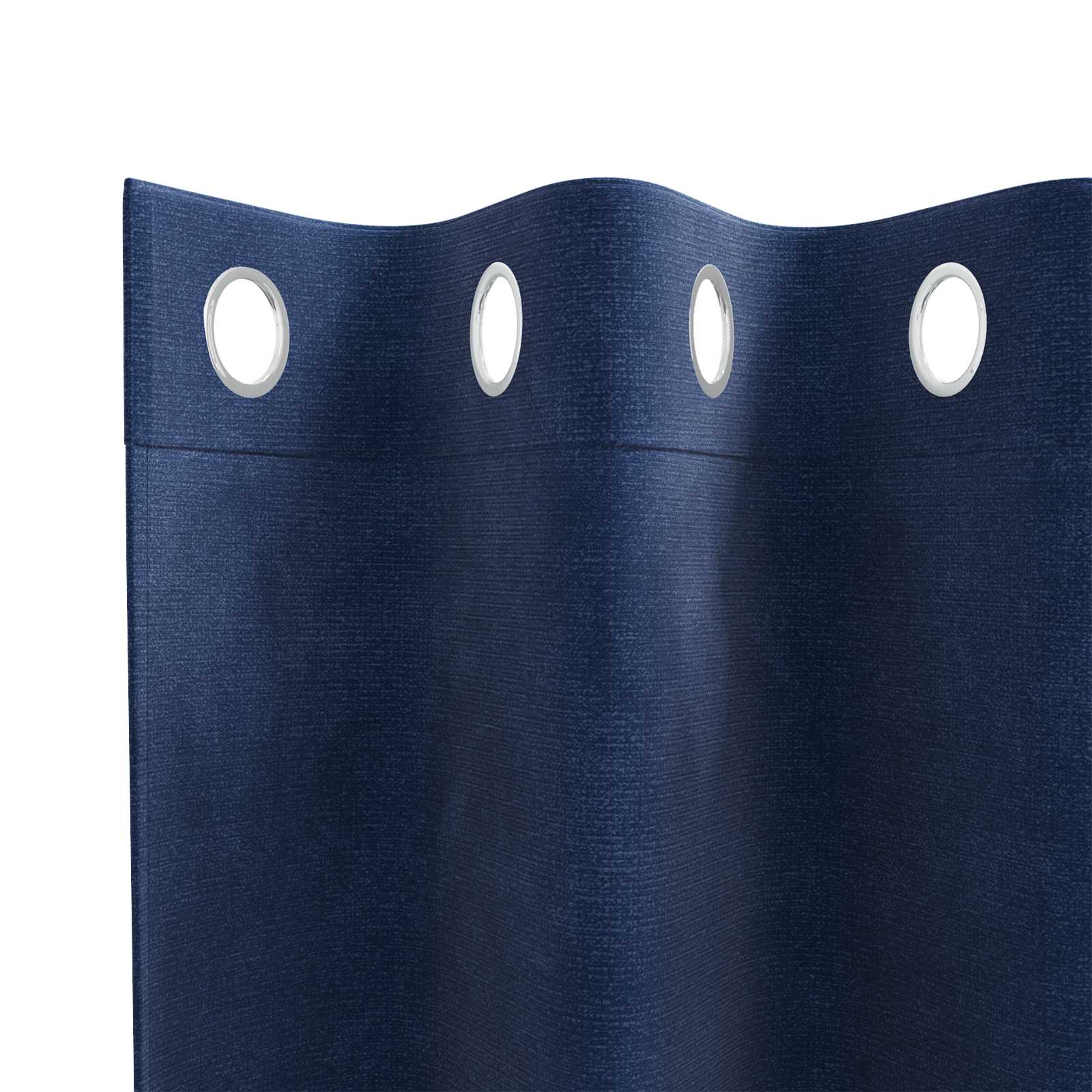 Zavjese za zamračivanje 2 pcs Tamno plava 140 x 260 cm Baršun
