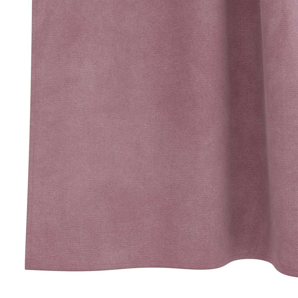 Zavjese za zamračivanje 2 pcs Tamno ružičasta 140 x 260 cm