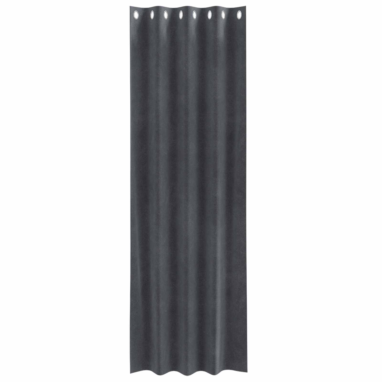 Zavjese za zamračivanje 2 pcs Svijetlo siva 140 x 225 cm Baršun