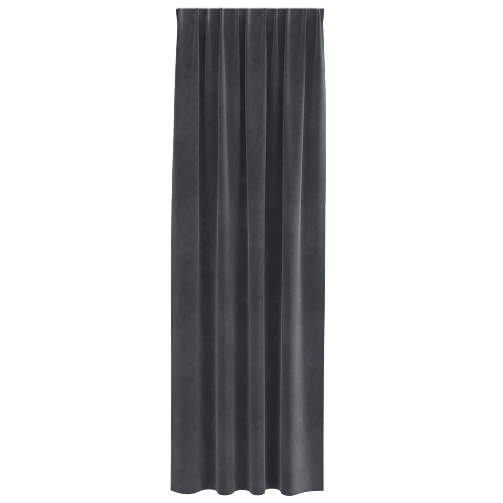 Zavjese za zamračivanje 2 pcs Svijetlo siva 140 x 225 cm Baršun