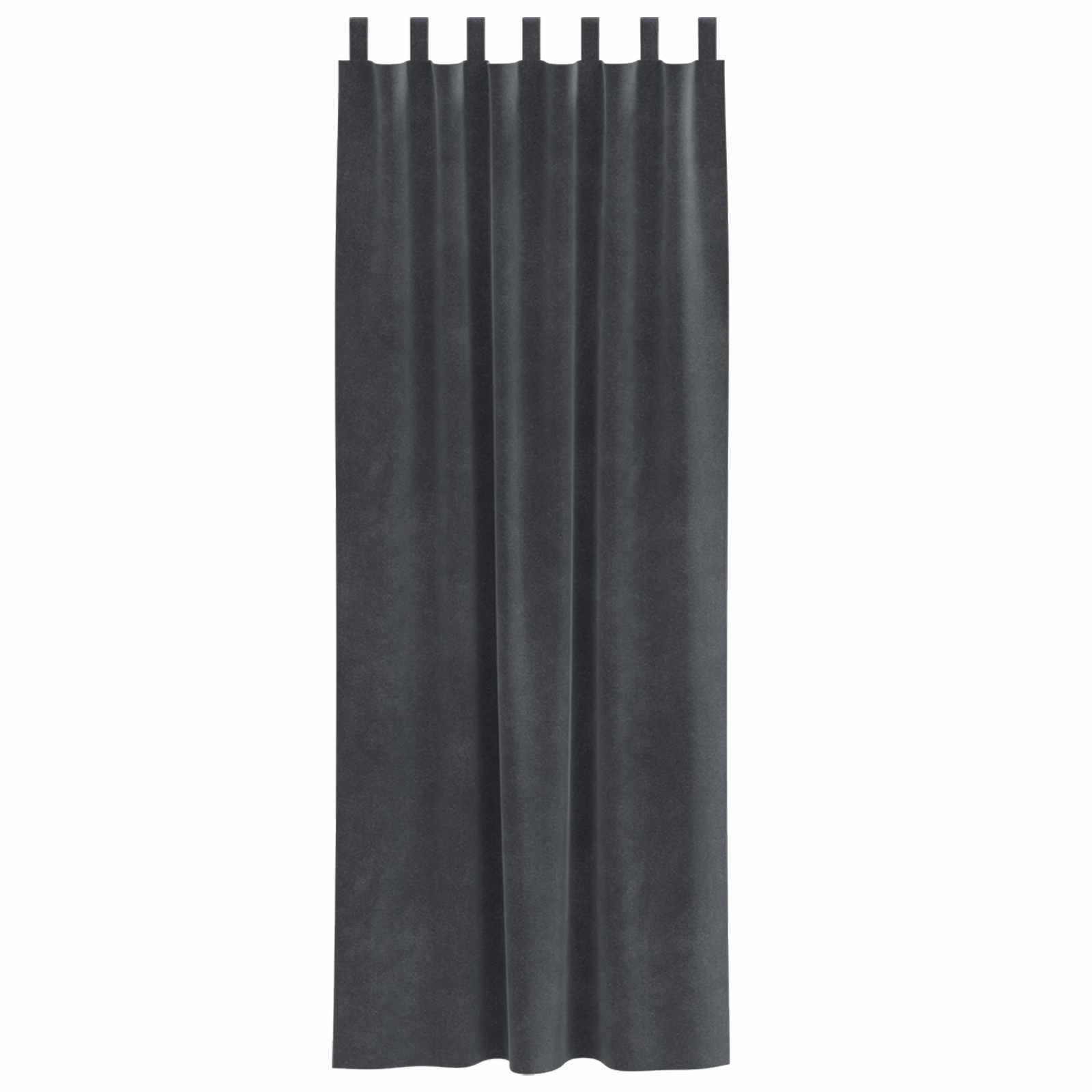 Zavjese za zamračivanje 2 pcs Svijetlo siva 140 x 245 cm Baršun