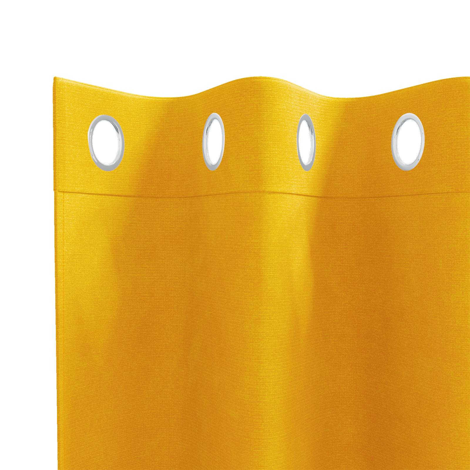 Zavjese za zamračivanje 2 pcs Žuta 140 x 225 cm Baršun