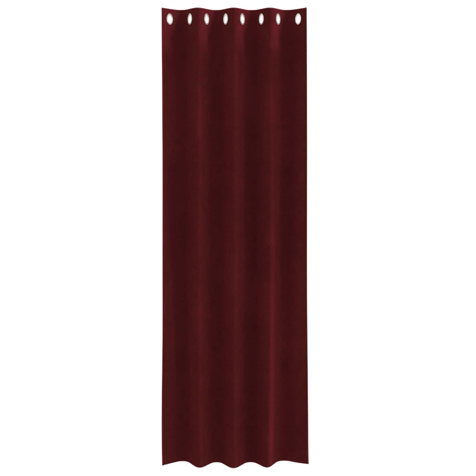 Zavjese za zamračivanje 2 pcs Vinska crvena 140 x 225 cm Baršun