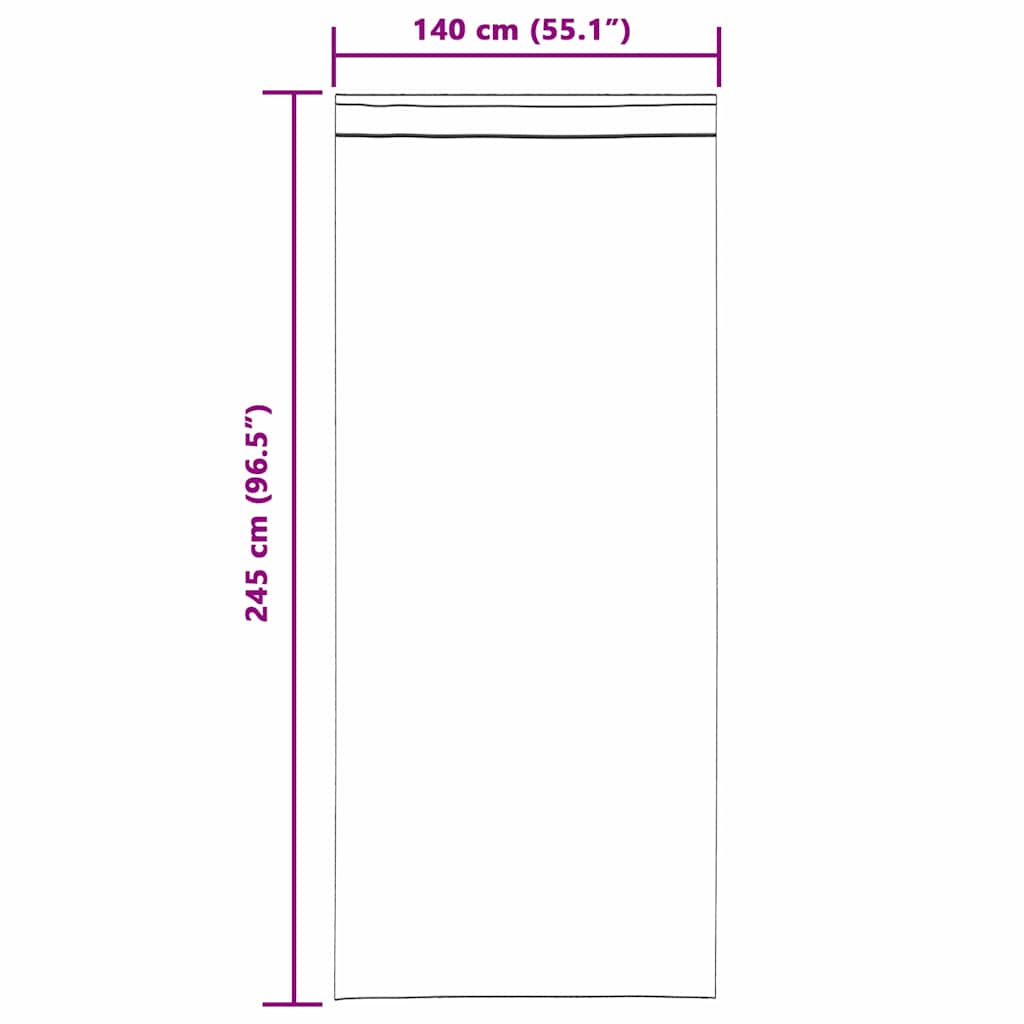 Zavjese za zamračivanje 2 pcs Vinska crvena 140 x 245 cm Baršun