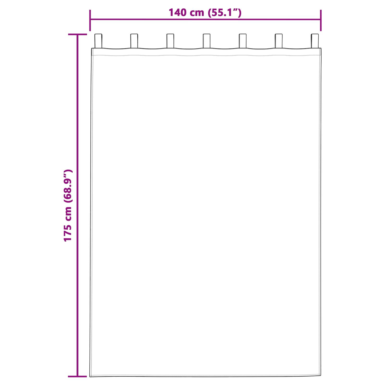 Zavjese za zamračivanje 2 pcs Vinska crvena 140 x 175 cm Baršun