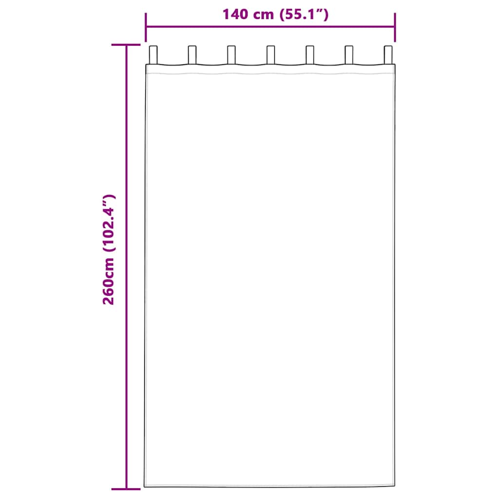 Zavjese za zamračivanje 2 pcs Vinska crvena 140 x 260 cm Baršun