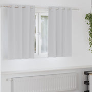 Zavjese za blackout s prstenovima 2 pcs Svijetlo Siva