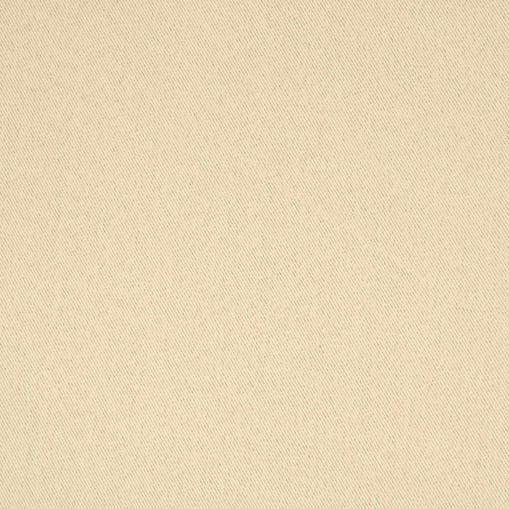 Zavjese za blackout s prstenovima 2 pcs Krema 140 x 140 cm