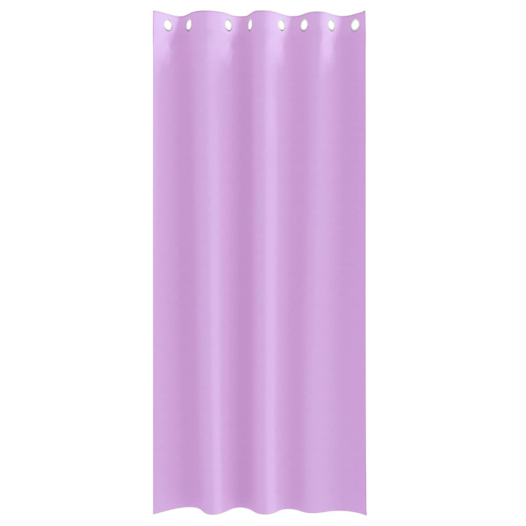 Zavjese za blackout s prstenovima 2 pcs Ljubičasta 260 x 140 cm