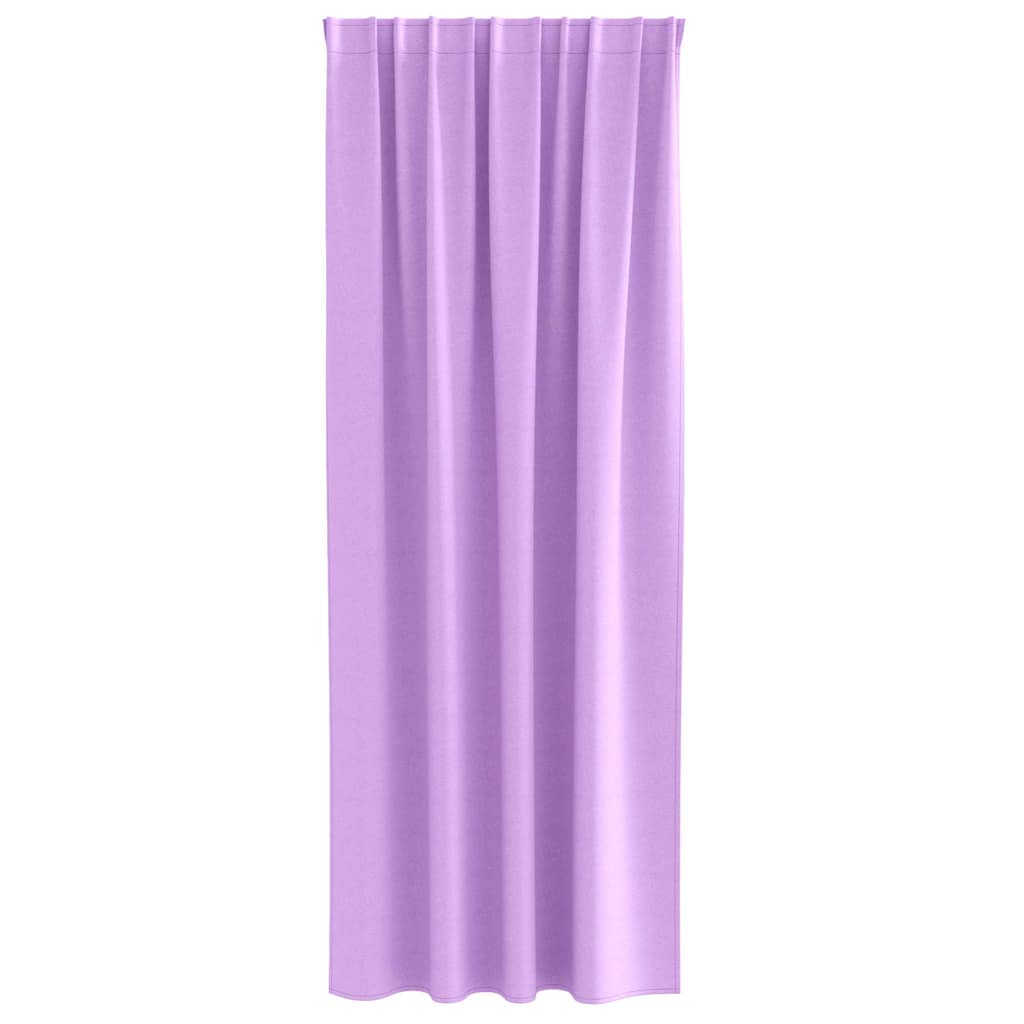Zavjese za blackout s prstenovima 2 pcs Ljubičasta 245 x 140 cm