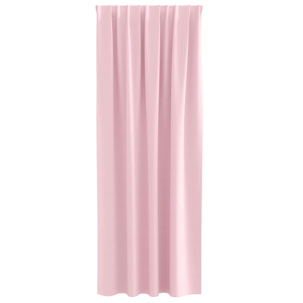 Zavjese za blackout s prstenovima 2 pcs Bebina roza