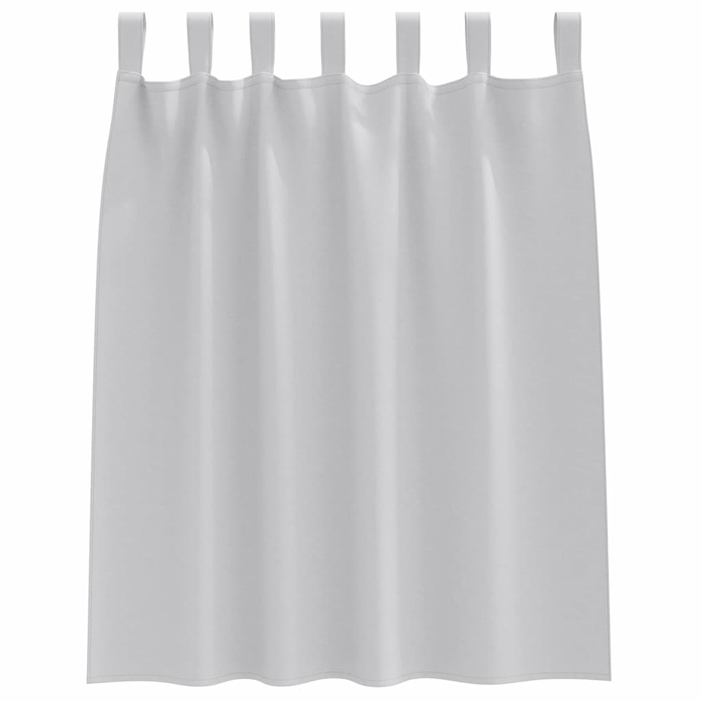 Zavjese za blackout s prstenovima 2 pcs Svijetlo siva