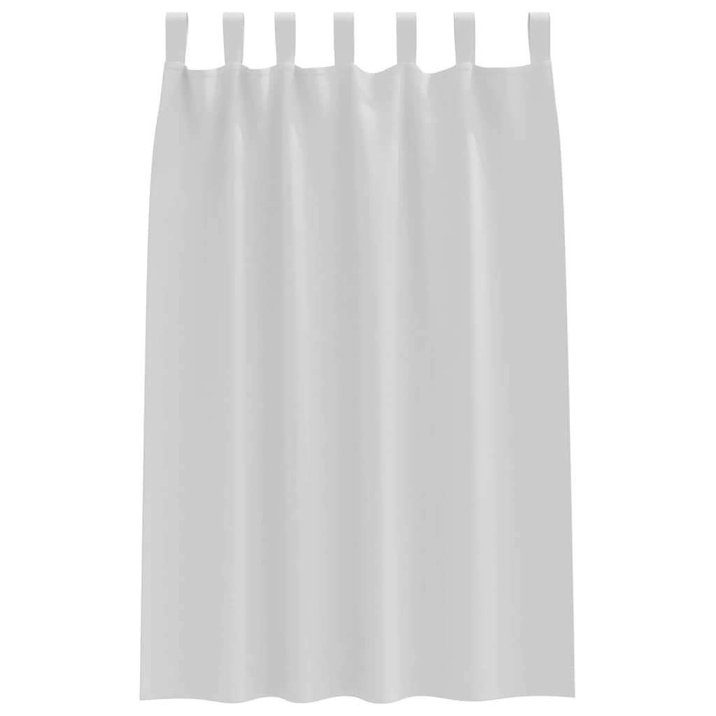 Zavjese za blackout s prstenovima 2 pcs Svijetlo Siva