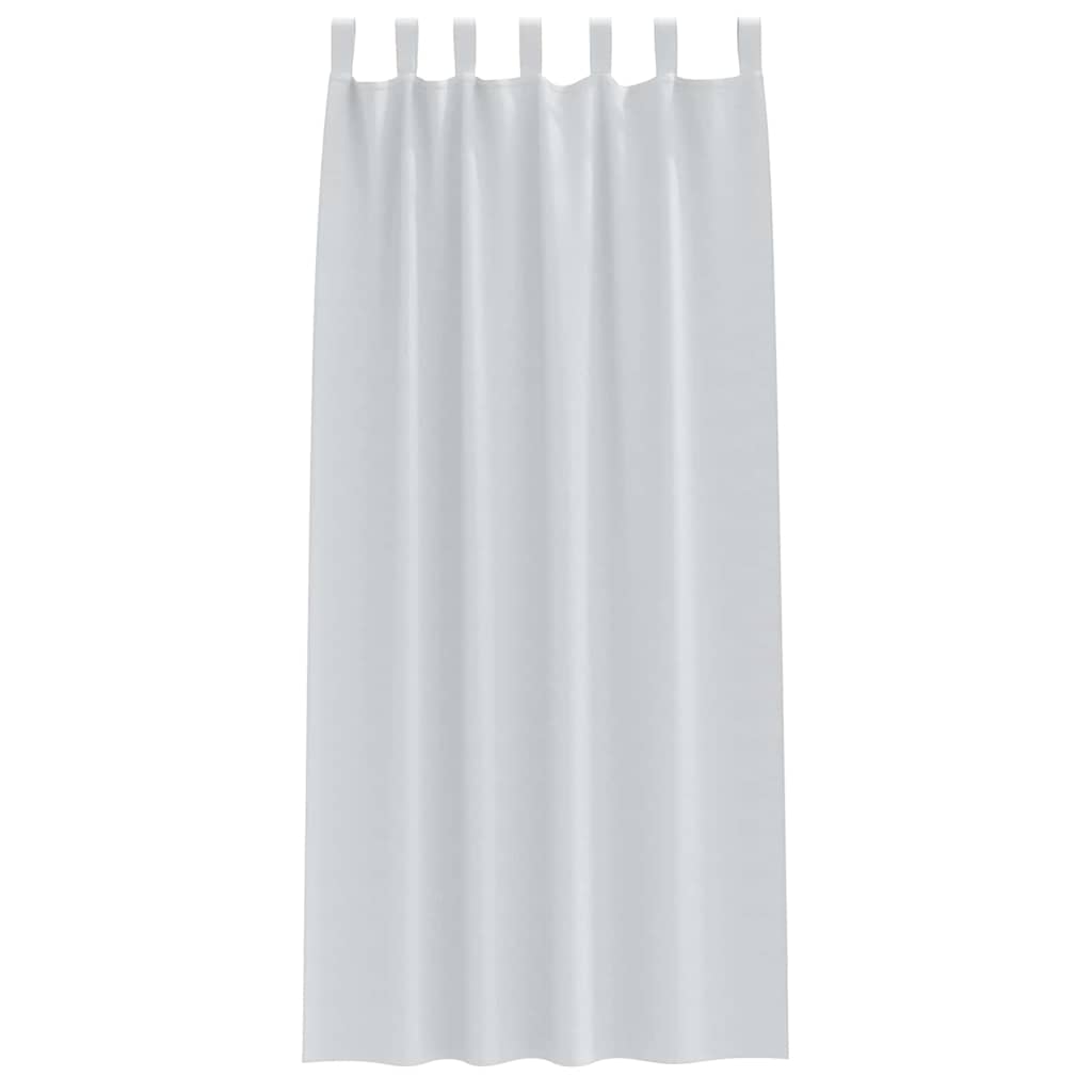 Zavjese za blackout s prstenovima 2 pcs Svijetlo Siva