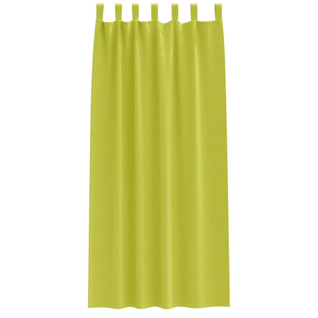 Zavjese za blackout s prstenovima 2 pcs Zelena 245 x 140 cm