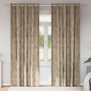 Baršunaste zavjese 2 pcs Šampanjca 245 x 140 cm Baršun
