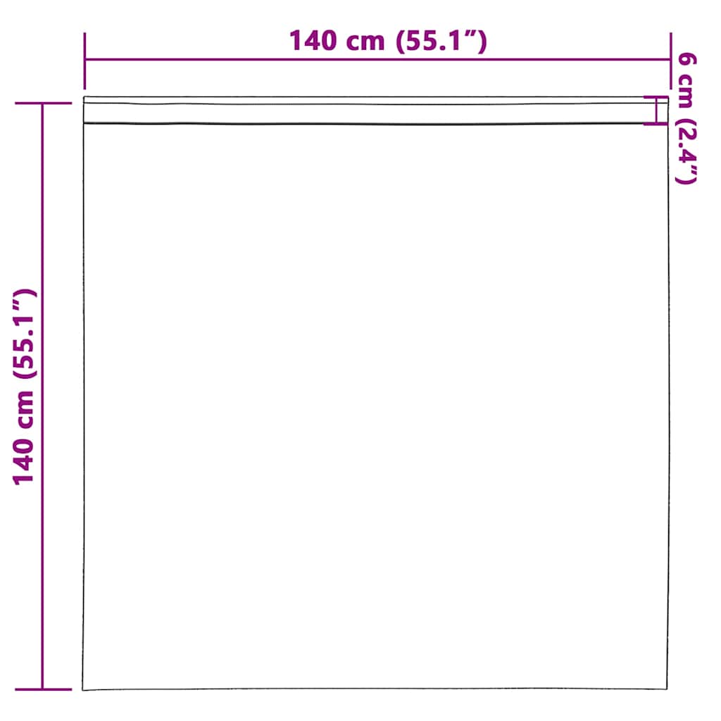 Baršunaste zavjese 2 pcs Srebrno Siva 140 x 140 cm Baršun