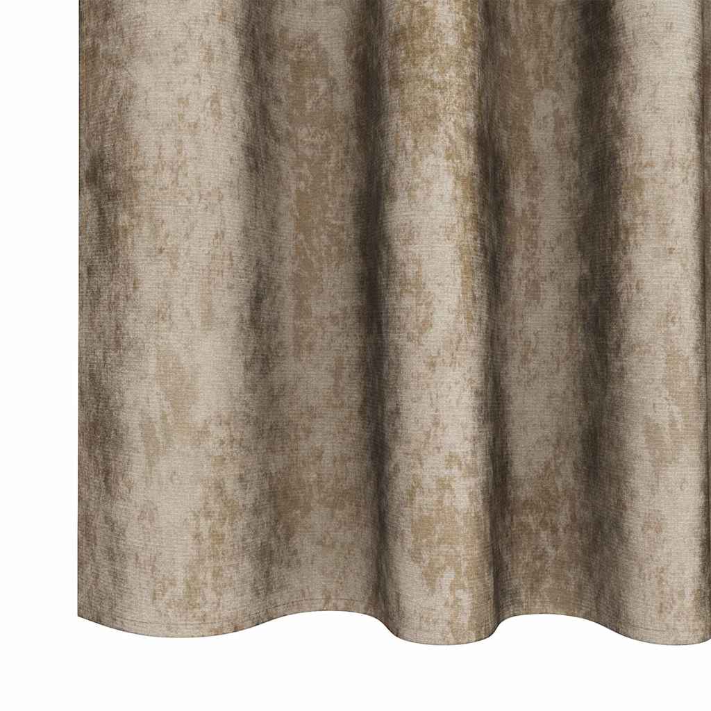 Baršunaste zavjese 2 pcs Šampanjca 260 x 140 cm Baršun