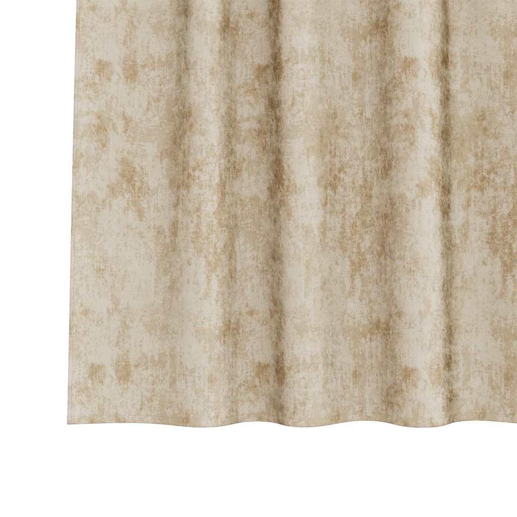 Baršunaste zavjese sa zavjesama 2 pcs Krema 140 x 140 cm Baršun