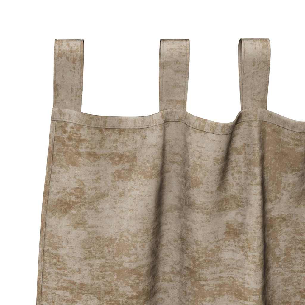 Baršunaste zavjese 2 pcs Šampanjca 260 x 140 cm Baršun