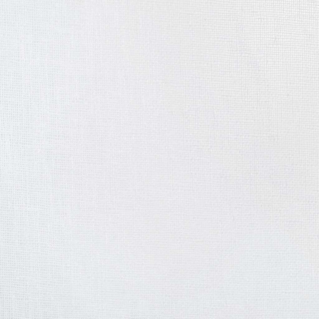 Voile zavjesa sa zavjesama 2 pcs Bijelo 260 x 140 cm Poliester