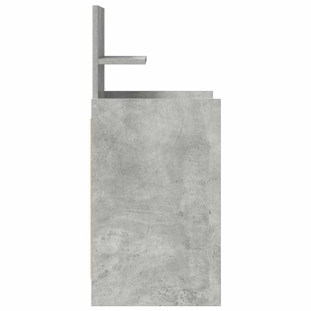 Noćni ormarići s 2 ladice 2 kom beton siva 38x34x80 cm