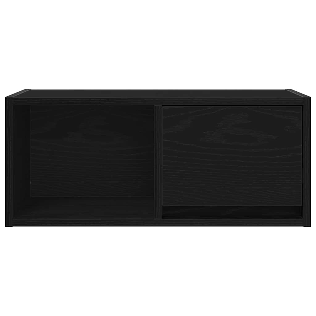 TV ormarići 2 kom crni hrast 60x31x25,5 cm konstruiranog drva