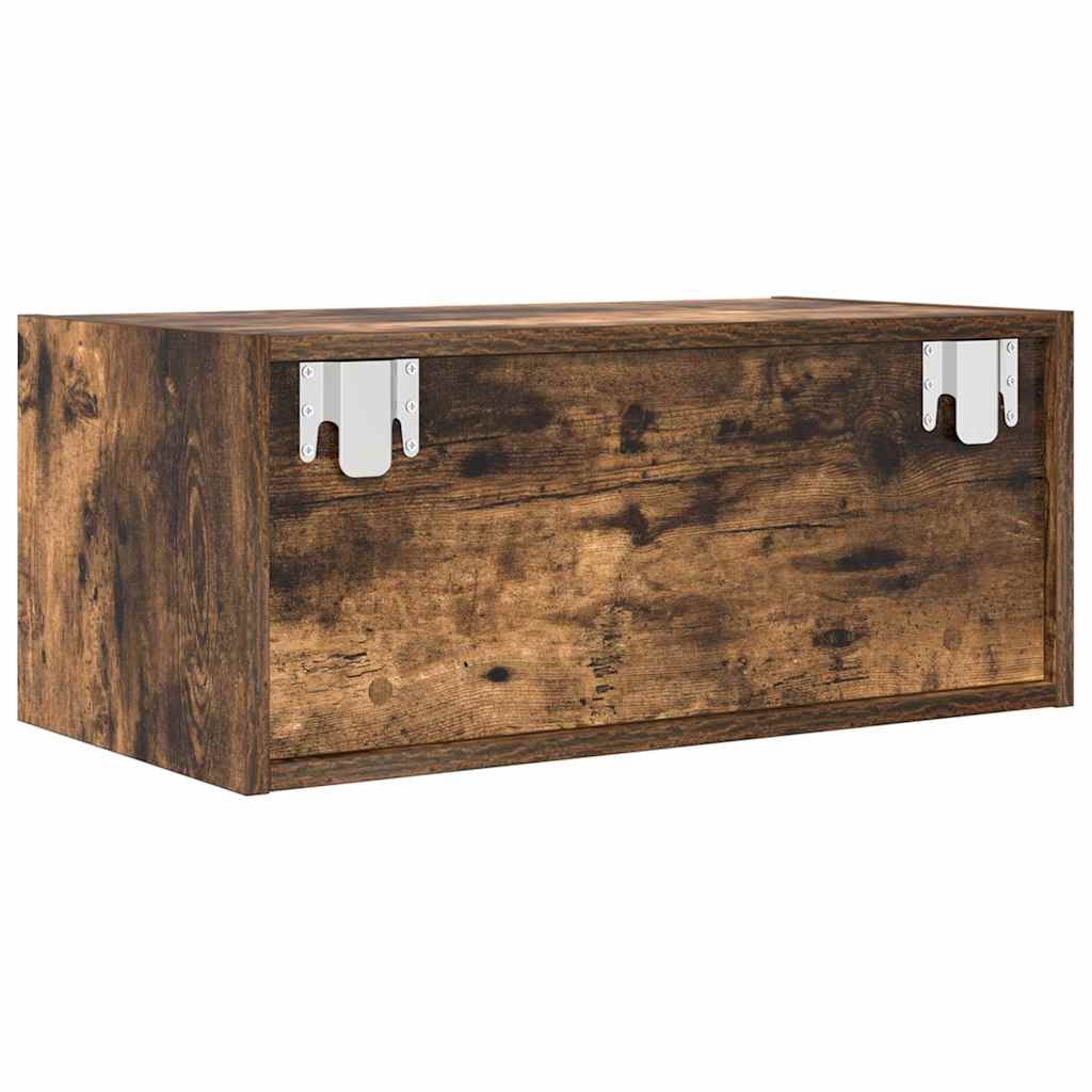 TV ormarići 2 kom boja dimljenog hrasta 60x31x25,5 cm drveni