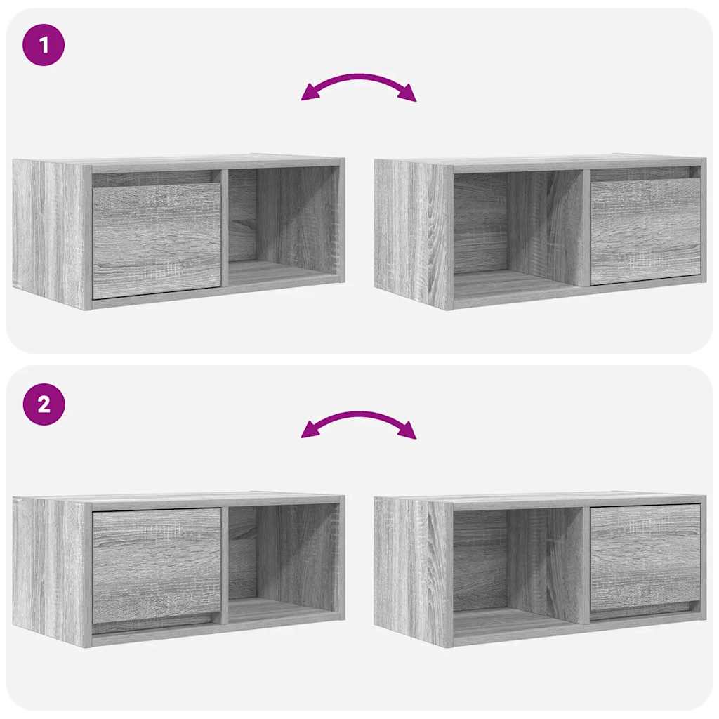 TV ormarići 2 kom hrast sonoma 60x31x25,5 cm konstruirano drvo