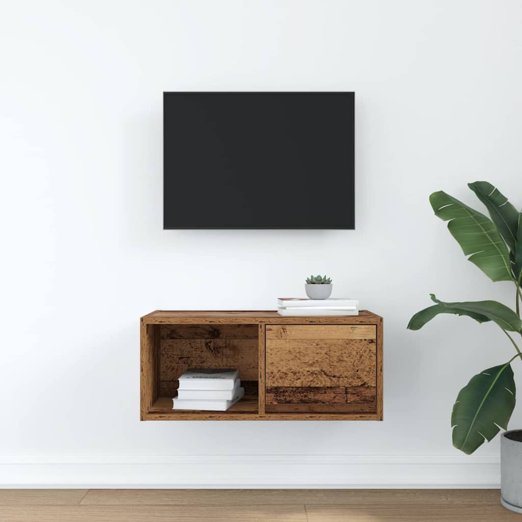 TV ormarić staro drvo 60x31x25,5 cm konstruirano drvo