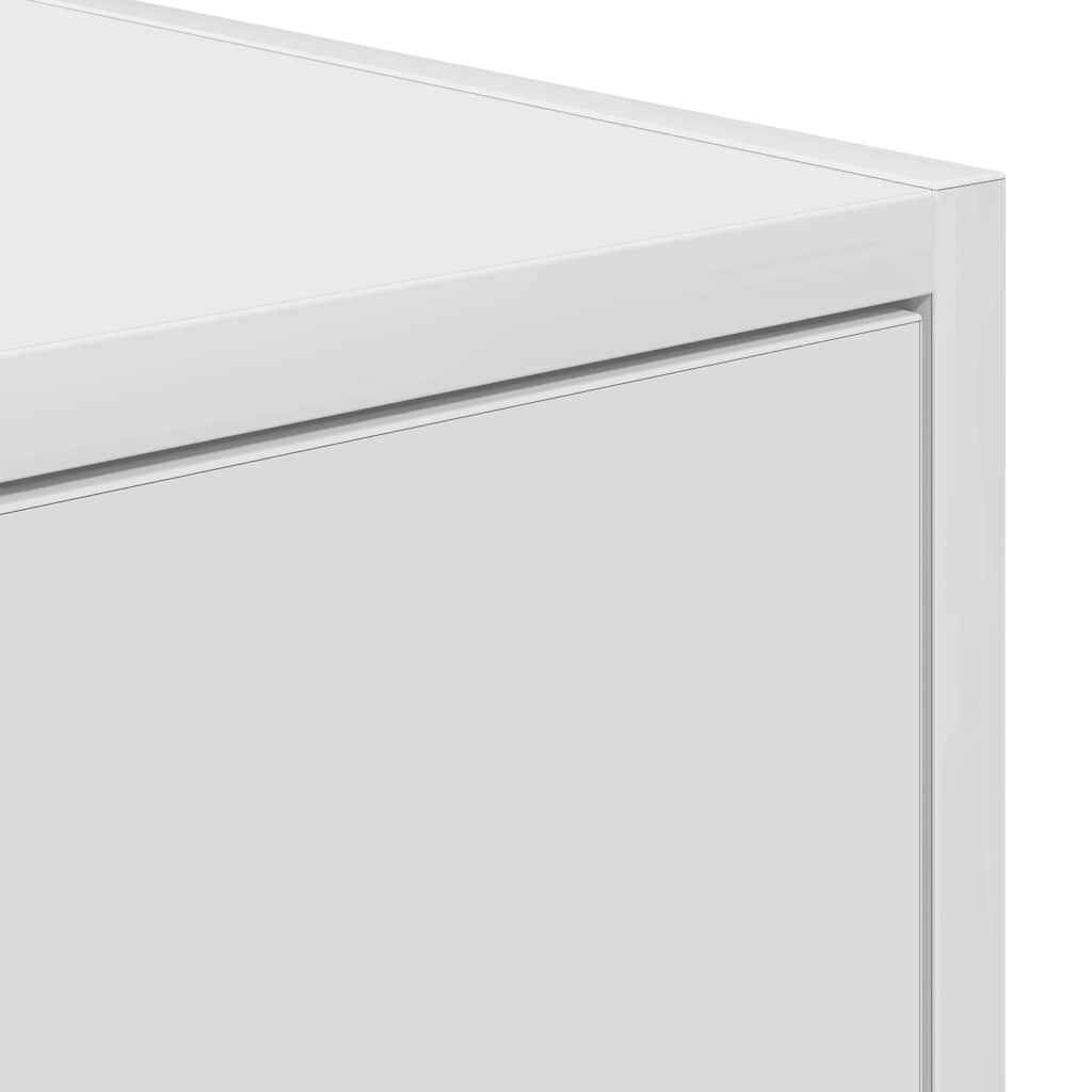 TV ormarić bijeli 80x31x25,5 cm od konstruiranog drva