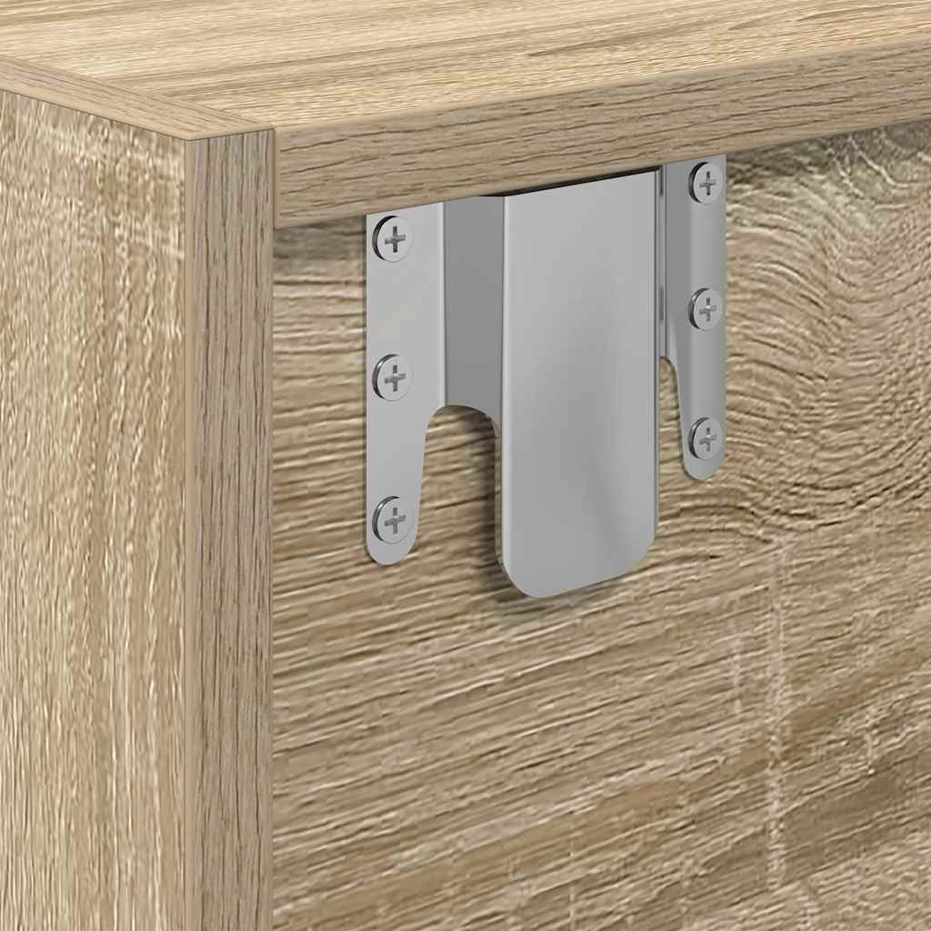 TV ormarići 2kom boja hrasta 80x31x25,5 cm konstruiranog drva
