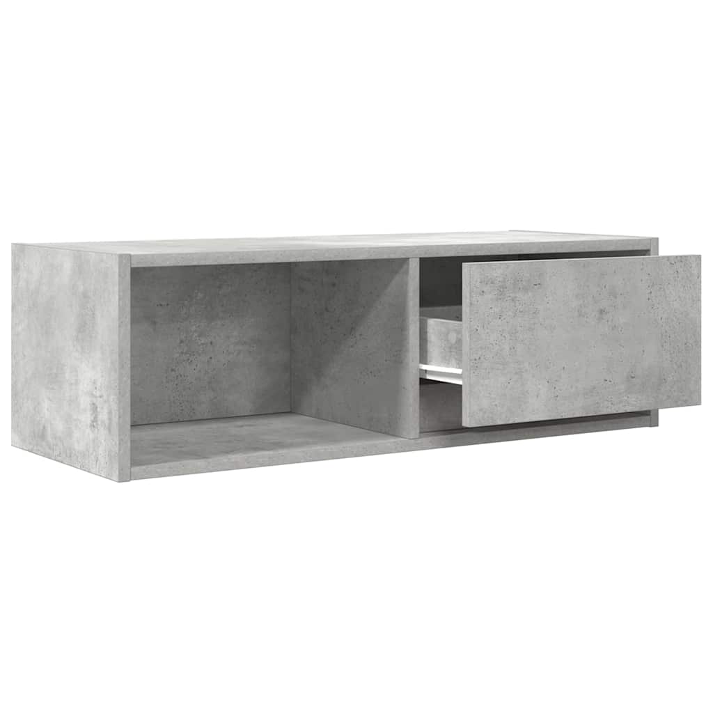 TV ormarići 2 kom boja betona 80x31x25,5 cm konstruirano drvo