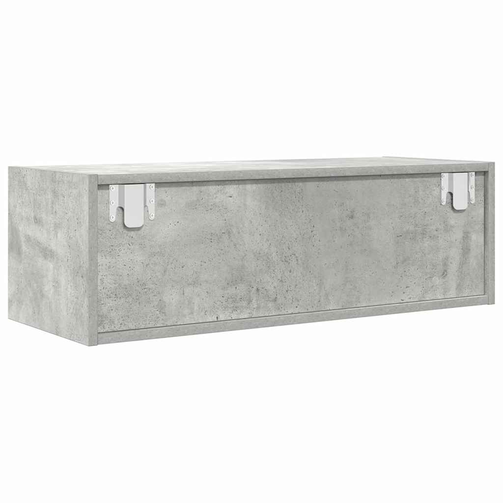 TV ormarići 2 kom boja betona 80x31x25,5 cm konstruirano drvo