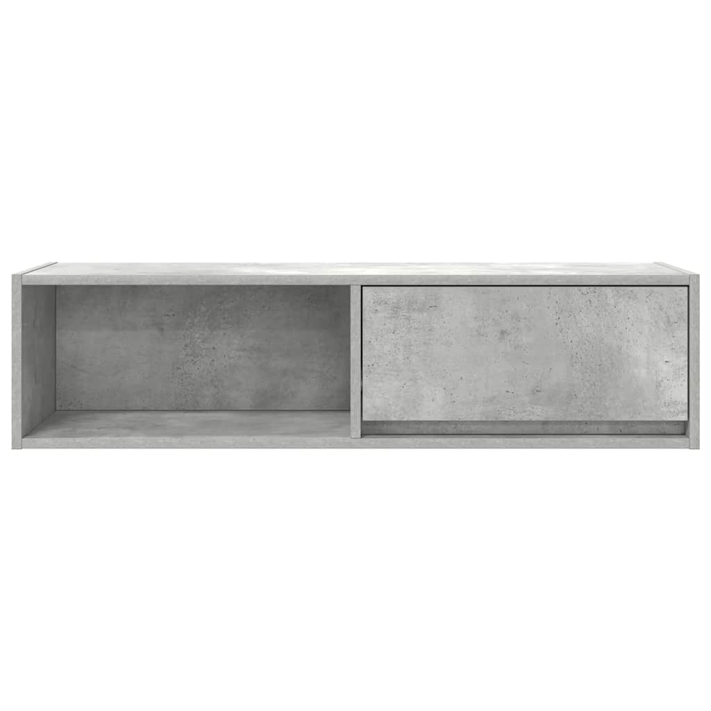 TV ormarić boja betona 100x31x25,5 cm od konstruiranog drva