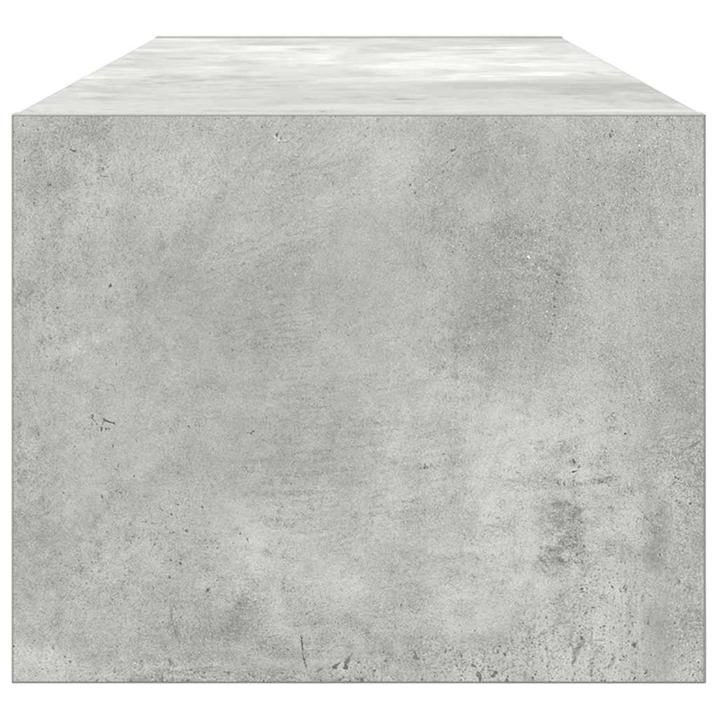 TV ormarić boja betona 100x31x25,5 cm od konstruiranog drva