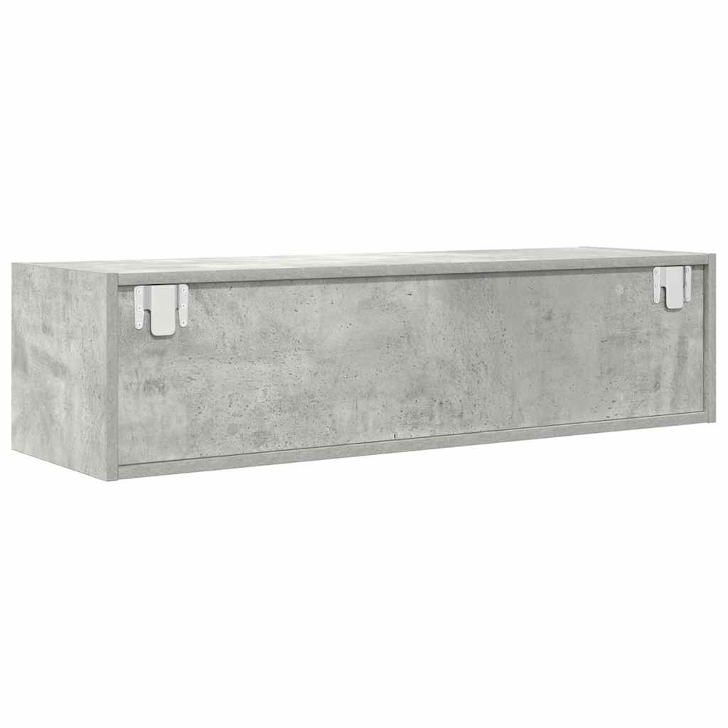 TV ormarić boja betona 100x31x25,5 cm od konstruiranog drva