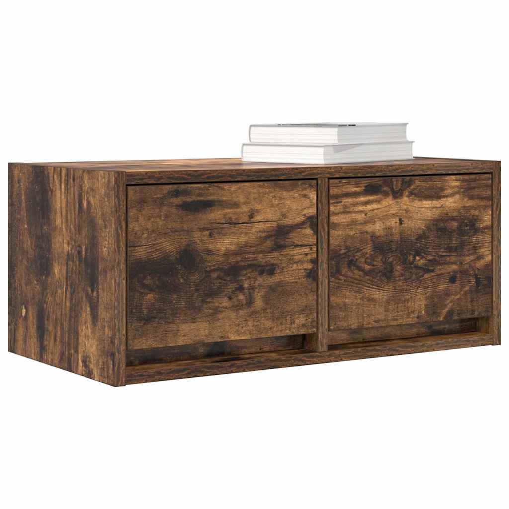 TV ormarići 2 kom boja dimljenog hrasta 60x31x25,5 cm drveni