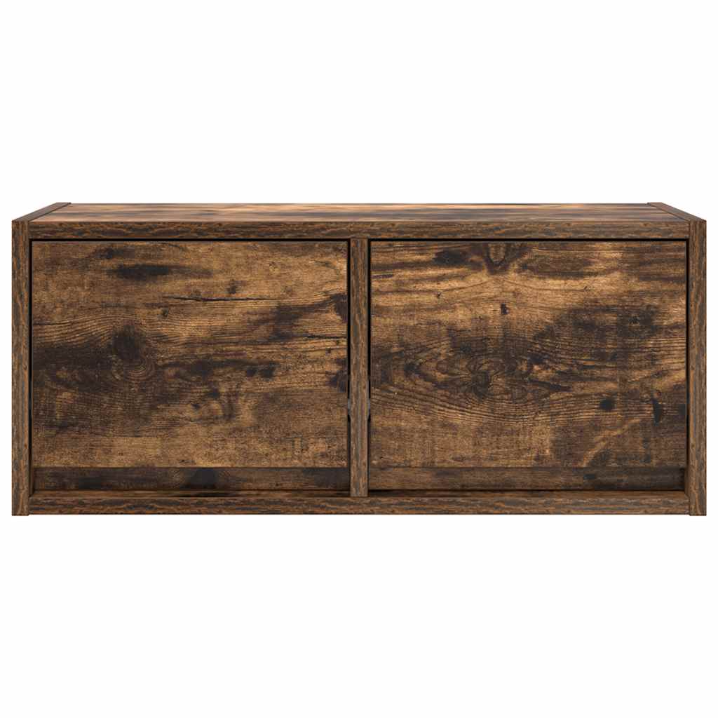 TV ormarići 2 kom boja dimljenog hrasta 60x31x25,5 cm drveni