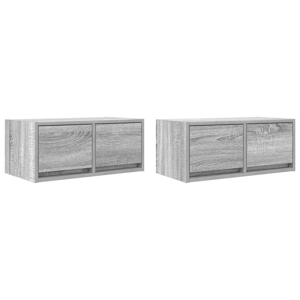 TV ormarići 2 kom hrast sonoma 60x31x25,5 cm konstruirano drvo