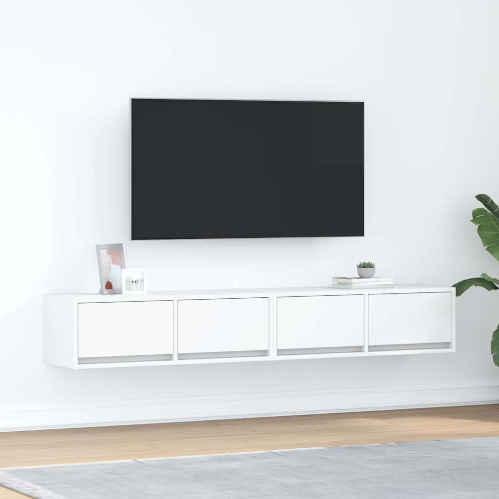 TV ormarići 2 kom bijeli 80x31x25,5 cm konstruirano drvo