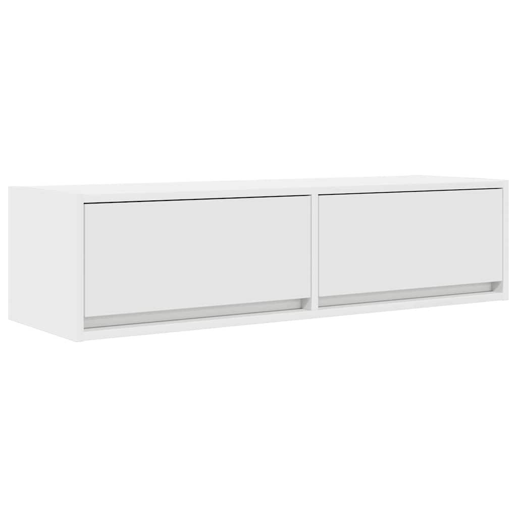 TV ormar s ladicama Bijelo 100 x 31 x 25,5 cm Konstruirano drvo