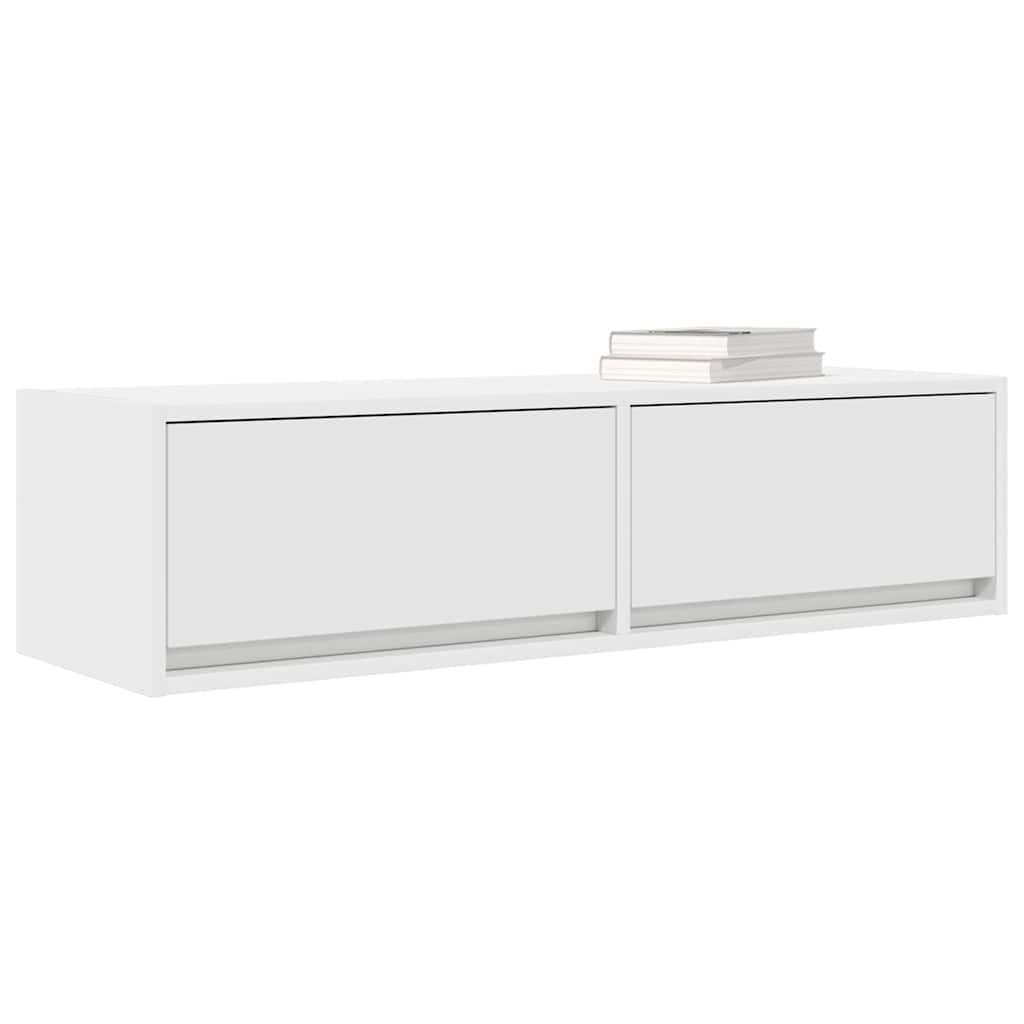 TV ormar s ladicama Bijelo 100 x 31 x 25,5 cm Konstruirano drvo