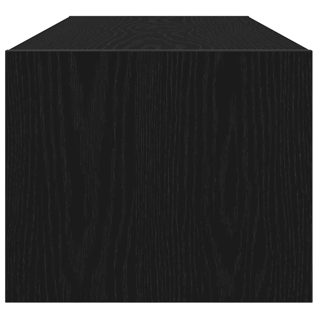 TV ormar Zidne Crni hrast 100 x 31 x 25,5 cm Konstruirano drvo