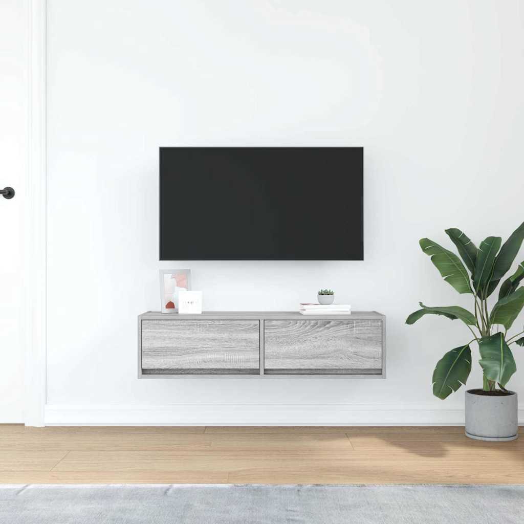 TV ormar Sivi hrast sonoma 100 x 31 x 25,5 cm Konstruirano drvo