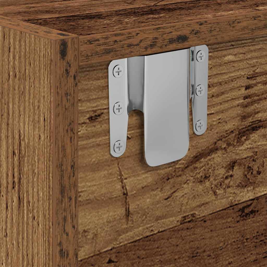 TV ormar Zidne Staro drvo 100 x 31 x 25,5 cm Konstruirano drvo