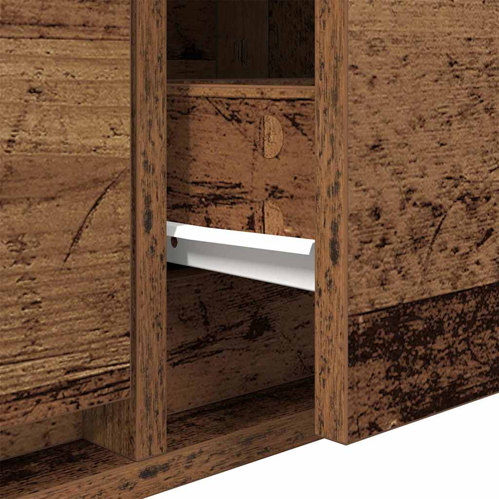 TV ormar Zidne Staro drvo 100 x 31 x 25,5 cm Konstruirano drvo