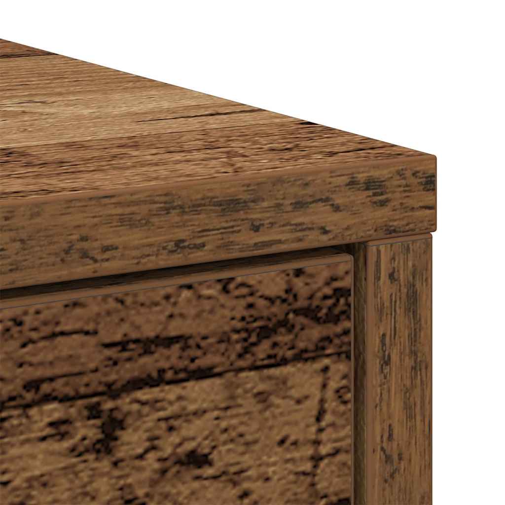 Komoda s ladicama staro drvo 80x34x76 cm konstruirano drvo